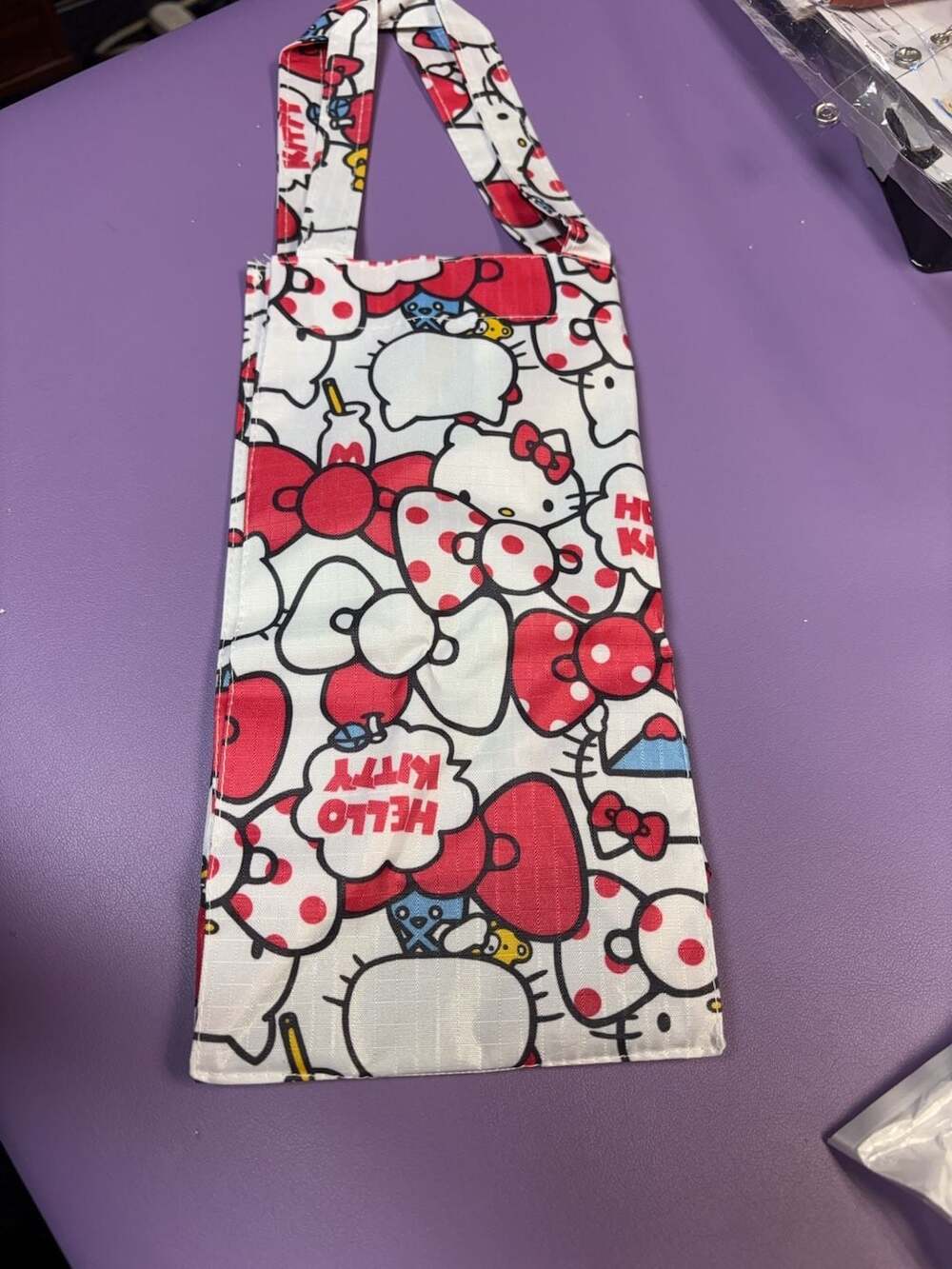 Sanrio Hello Kitty Reusable Wine Bottle Gift Bag
